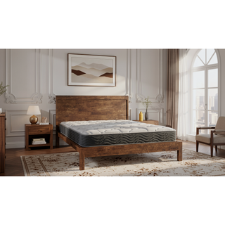 Sunvega Hybrid 12 Inch Medium Firm Queen Mattress with Pocketed Coils