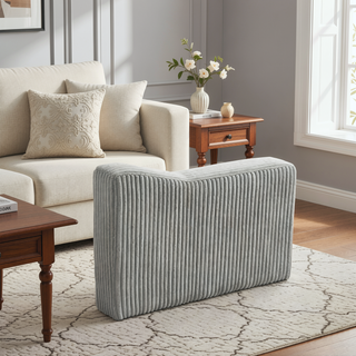 Sunvega Modular Sofa Single Armrest Backrest Module with Convertible Corduroy Fabric