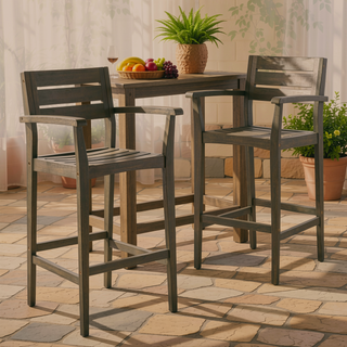 Sunvega Sleek Outdoor Barstool for Adding Summertime Feeling to Your Home