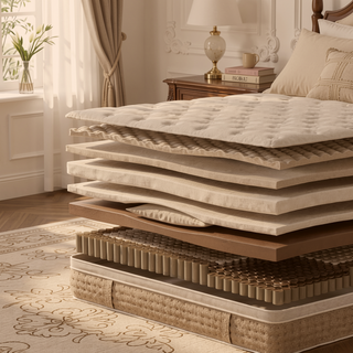 Sunvega King Size 12 Inch Hybrid Mattress with Memory Foam and Pocket Spring for Pressure Relief