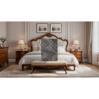Sunvega Premium Bed with Pocket Innerspring and Memory Foam Encased Core
