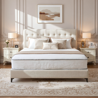 Sunvega 9 in. Full Size Pocket Coil Spring Mattress with Pressure Relief and Low Motion Transfer
