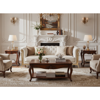 Sunvega Top Grain Italian Leather Chair with High-Density Foam Cushioning
