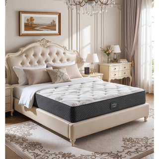 Sunvega 10 Inch Quilted Hybrid Twin Mattress with Medium Firm Support