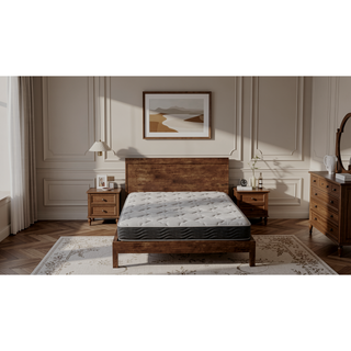 Sunvega Hybrid 12 Inch Medium Firm Queen Mattress with Pocketed Coils