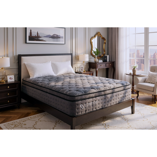 Sunvega Premium Bed with Pocket Innerspring and Memory Foam Encased Core