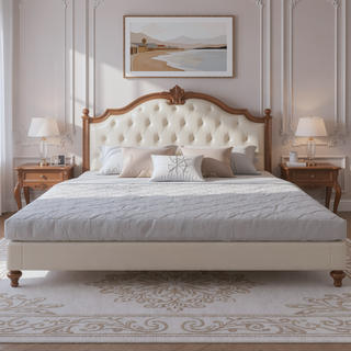 Sunvega 6 Inch Quilted Twin Mattress with Thermobonded Polyester Fill and Removable Cover