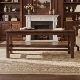 Sunvega Dark Brown Finish Wooden Counter Height Bench Transitional Style 1pc Dining