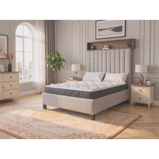 Sunvega Gel Memory Foam Firm Twin XL Mattress with Quilted Knit Cover