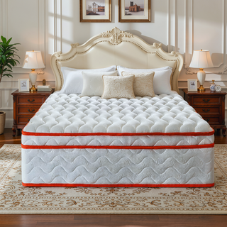 Sunvega 12 Inch Hybrid Memory Foam and Pocket Spring Mattress with Medium Firm Support