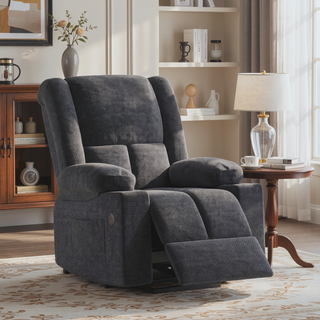 Sunvega Power Lift Recliner Chair with Massage Heat USB Ports and Cup Holders