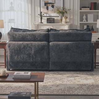 Sunvega 73.6-inch Ergonomic 3-in-1 Sofa Bed with Supportive Corduroy Convertible Sleeper
