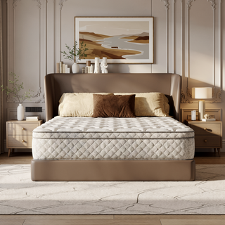 Sunvega 12 Inch Hybrid Full Mattress with Memory Foam and Pocketed Springs for Medium Firm Support
