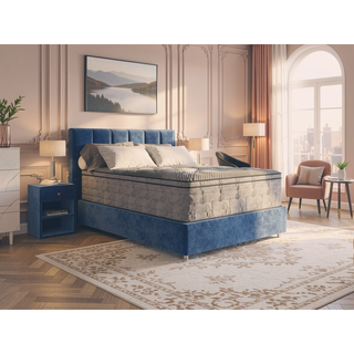 Sunvega 15" Pure Ice Eurotop Ultra Plush Twin XL Mattress with Cooler Sleeping Service