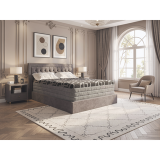 Sunvega 14 Inch Smooth Top Ultra Plush Full Mattress with Ice Cover