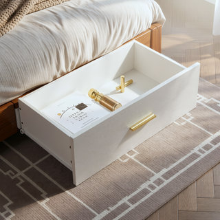 Sunvega Modern 8-Drawer Dresser with Golden Handles for Bedroom Ample Storage