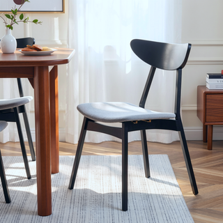 Sunvega 42 Inch Saving Place Dining Table with Wood Veneer Top for Kitchen Living Room