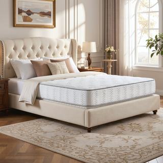 Sunvega 9 in. Full Size Pocket Coil Spring Mattress with Pressure Relief and Low Motion Transfer