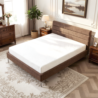 Sunvega Twin Green Tea Memory Foam Mattress Fiberglass Free in a Box