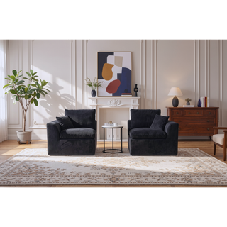 Sunvega Modular Cloud Couch Sofa with Removable Cushion Covers for Living Room