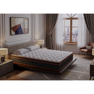 Sunvega 12 Inch Full Size Hybrid Mattress with Memory Foam and Pocket Springs for Balanced Support