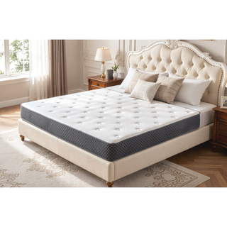 Sunvega Gel Memory Foam Firm Twin XL Mattress with Quilted Knit Cover