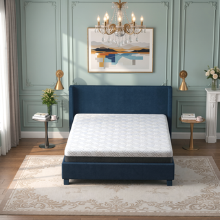 Sunvega Queen Medium Firm Mattress with Phase Change Cooling Cover and Gel Memory Foam