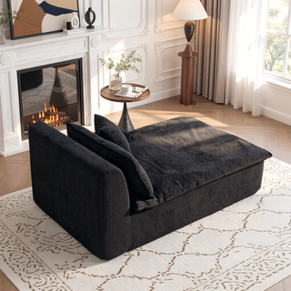 Sunvega Oversized Sleeper Chair with Reversible Armrests in Box for Living Room
