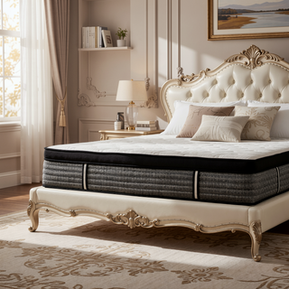 Sunvega 16" Queen Size Hybrid Mattress with Cooling Gel Memory Foam and Euro Top