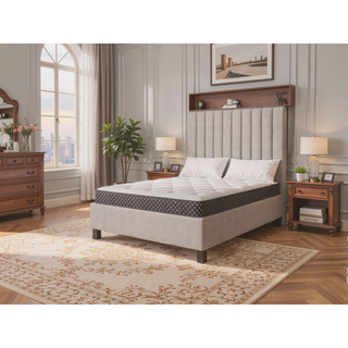 Sunvega 6" Quilted Firm Full Gel Memory Foam Mattress with HD Support