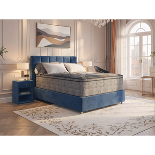 Sunvega 15" Pure Ice Eurotop Ultra Plush Twin XL Mattress with Cooler Sleeping Service