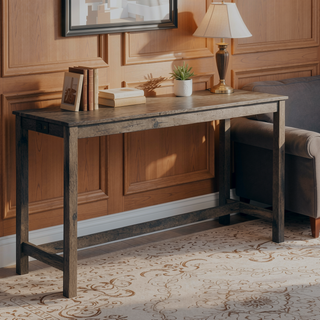 Sunvega 4 Piece Bar Table Set with USB Outlets and Padded Stools for Living Room