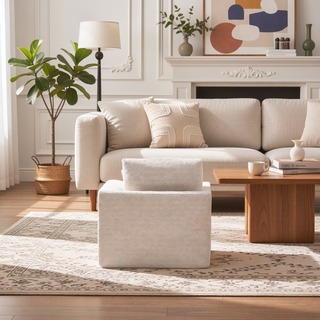 Sunvega Modular Cloud Couch Sofa with Removable Cushion Covers for Living Room
