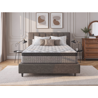 Sunvega Assembled in USA 12 Inch Twin Diamond Hybrid Cooling Gel Memory Foam Mattress
