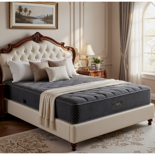 Sunvega Firm King Hybrid Mattress with Cooling Cover and Edge Support