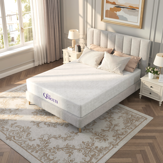 Sunvega 8 Inch Twin XL Size Memory Foam Mattress with Charcoal Infusion for Spine Support