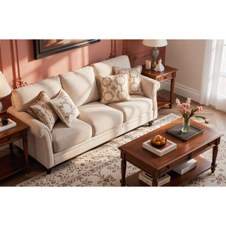 Sunvega Teddy Fabric Upholstered Storage Bench with Shelf for Bedroom Living Room