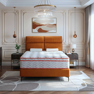 Sunvega King Size 10 Inch Hybrid Mattress with Memory Foam and Pocket Springs