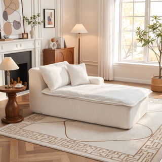 Sunvega Oversized Sleeper Chair with Reversible Armrests in Box for Living Room