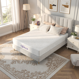 Sunvega 10 Inch Twin XL Memory Foam Mattress with Charcoal Infusion for Spine Support