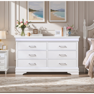 Sunvega White 2 Drawer Nightstand with Spacious Storage and LED Lighting