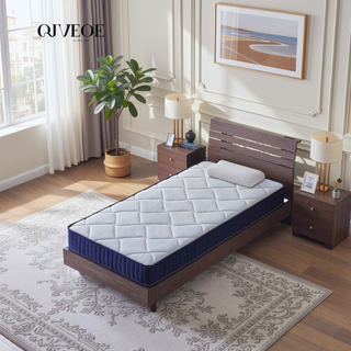 Sunvega 6 Inch Twin Hybrid Innerspring Mattress with Memory Foam for Pressure Relief