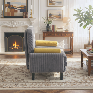Sunvega Multiform Sofa with USB Charger Adjustable Backrest and Velvet Upholstery