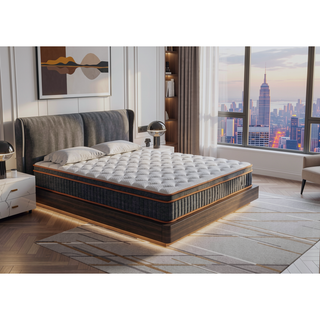Sunvega 12 Inch Full Size Hybrid Mattress with Memory Foam and Pocket Springs for Balanced Support