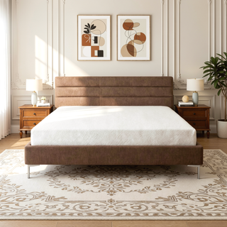 Sunvega Twin Green Tea Memory Foam Mattress Fiberglass Free in a Box