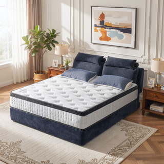 Sunvega 12 Inch Twin XL Memory Foam Hybrid Mattress with Cool Breathable Cover and Edge Support
