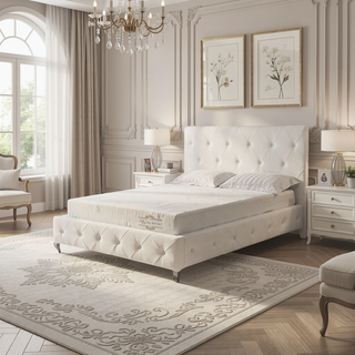 Sunvega 3-Layer Extra Firm Memory Foam Twin Mattress with Aloe Infusion for Supportive Sleep