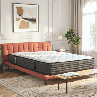Sunvega 12" King Size Hybrid Plush Top Gel Memory Foam & Pocket Spring Mattress