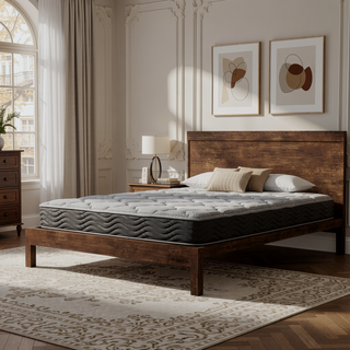 Sunvega Hybrid 12 Inch Medium Firm Queen Mattress with Pocketed Coils