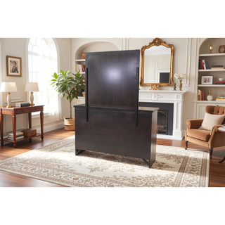 Sunvega Gray Oak Wood Dresser with a 59 x 16 x 36 Inch Dimension